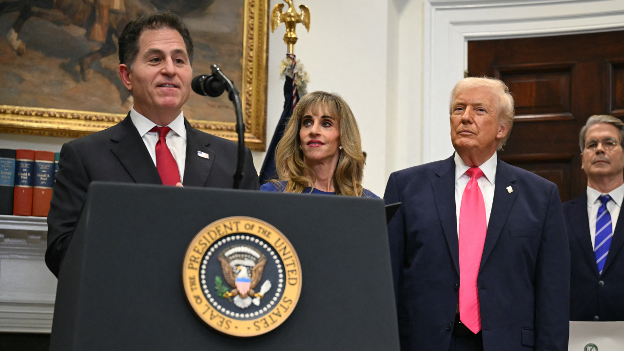 Michael and Susan Dell announce their gift for Trump Accounts.