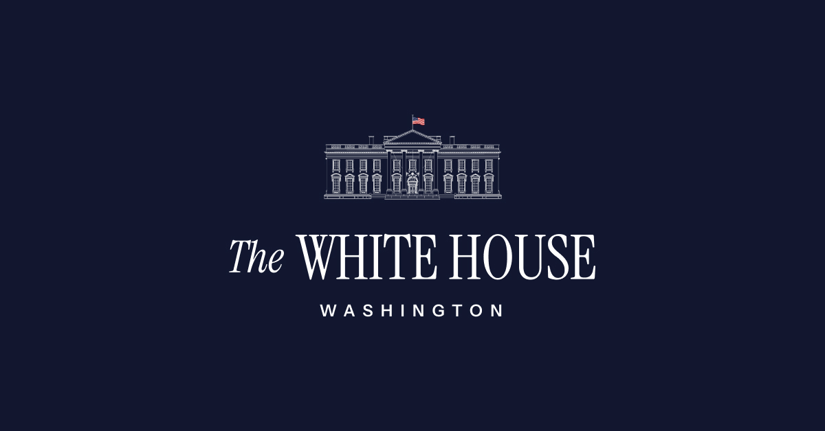 The White House official social-share mark.